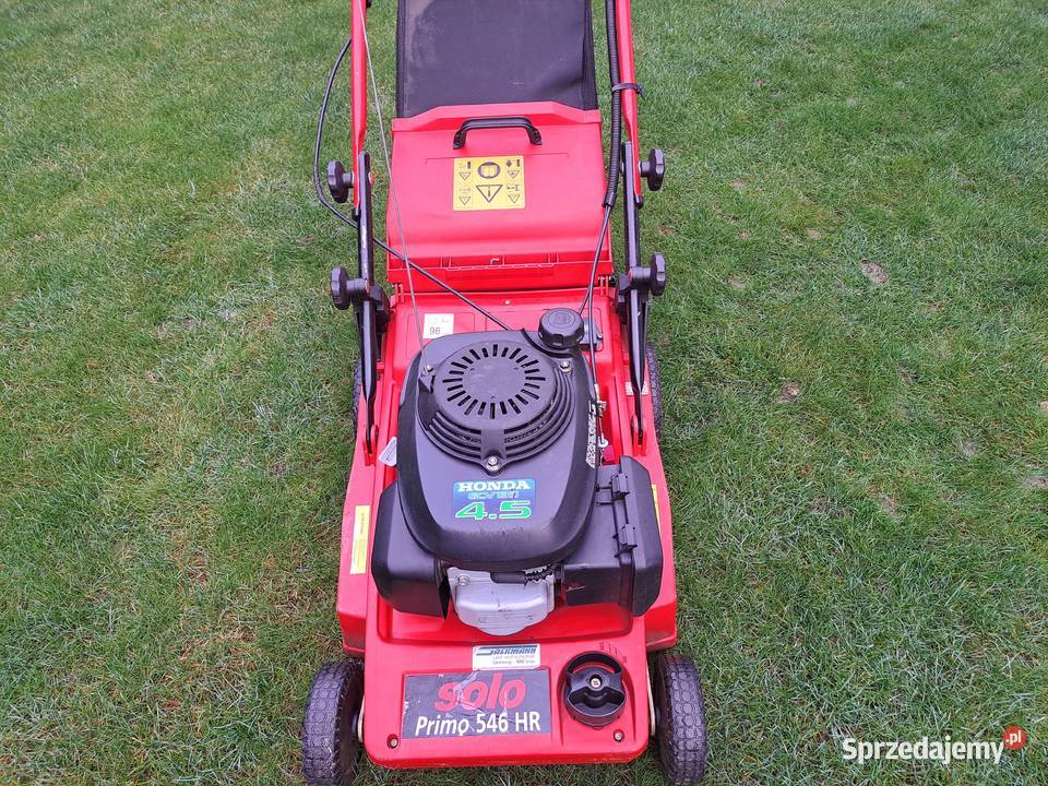 Kosiarka Solo silnik Honda z napędem i koszem