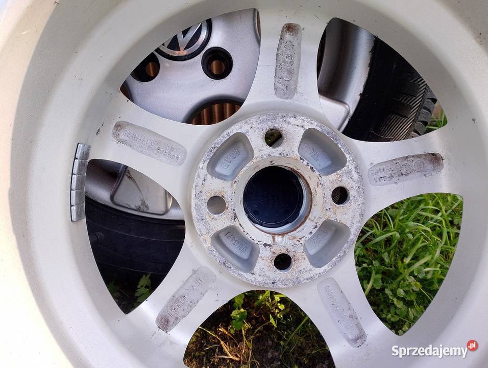 Felgi aluminiowe całe koła VW oryginał 14 14