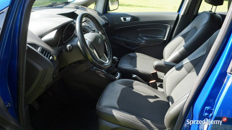 Ford EcoSport super stan Gwarancja II 2013 światła przeciwmgielne lubuskie Zielona Góra