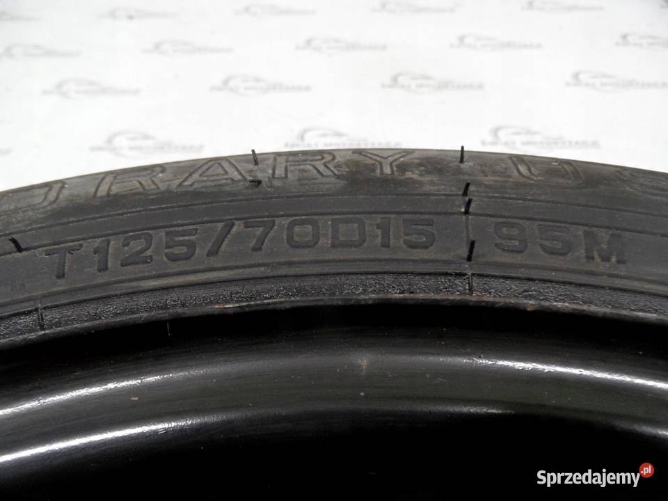 NISSAN koło dojazdowe 1257015 95M 4x100 ET40