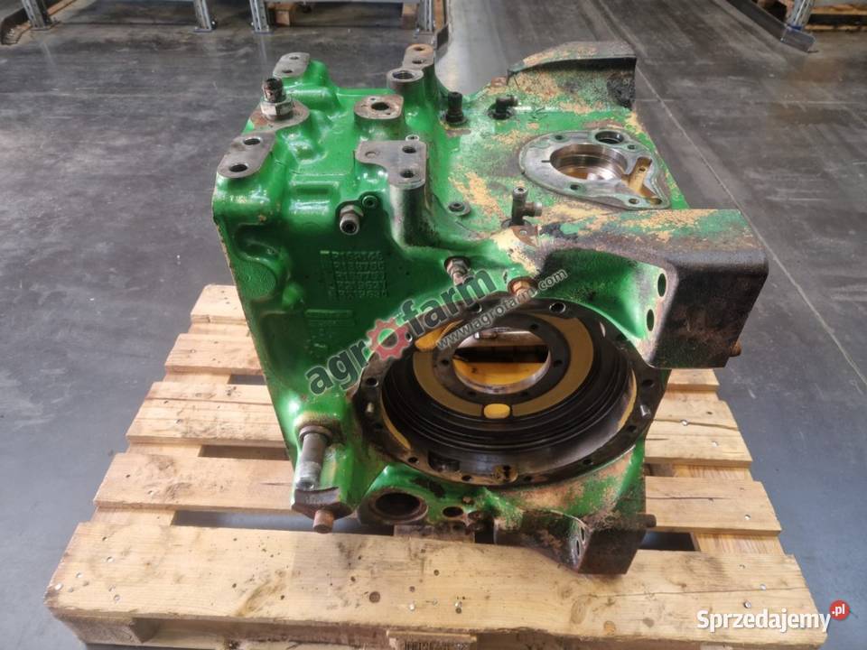 Obudowa tylnego mostu John Deere 6920 Skrzynia biegów Byków