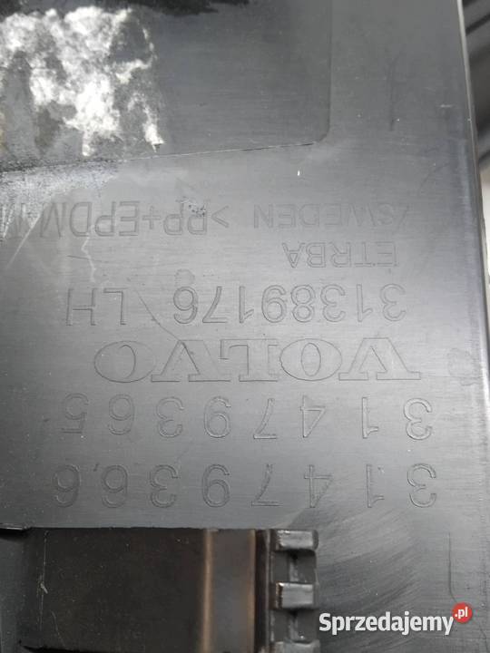 OSŁONA SŁUPKA D LEWA PRAWA KPL CZARNA 31389177