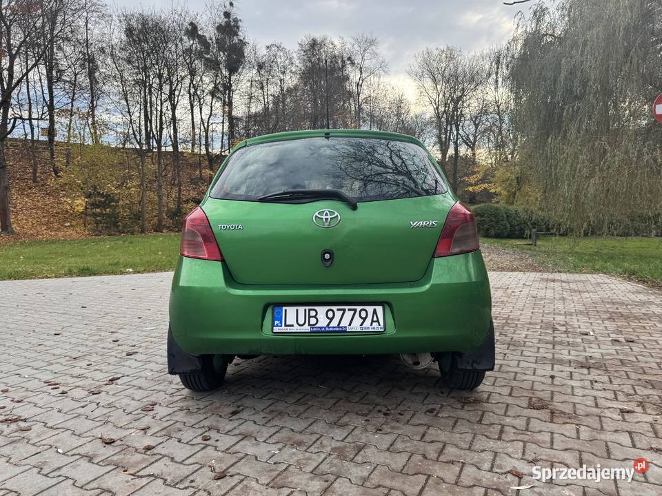 Toyota YARIS 2008 CD lubelskie Bychawa