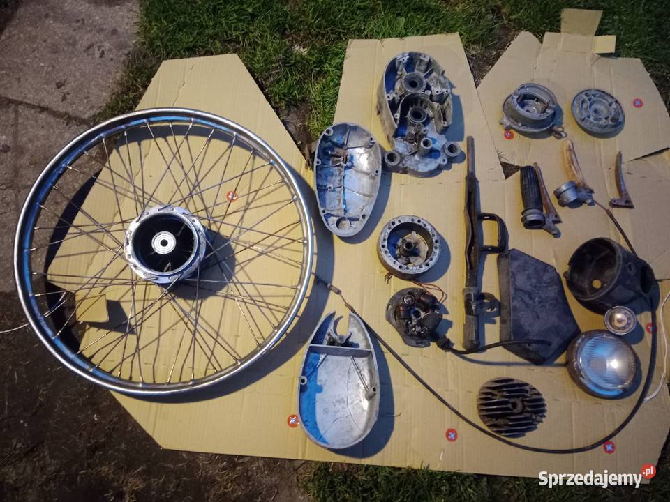 Romet Komar części s 38 karter zapłon Magneto Motocykle na części zachodniopomorskie Mieszkowice