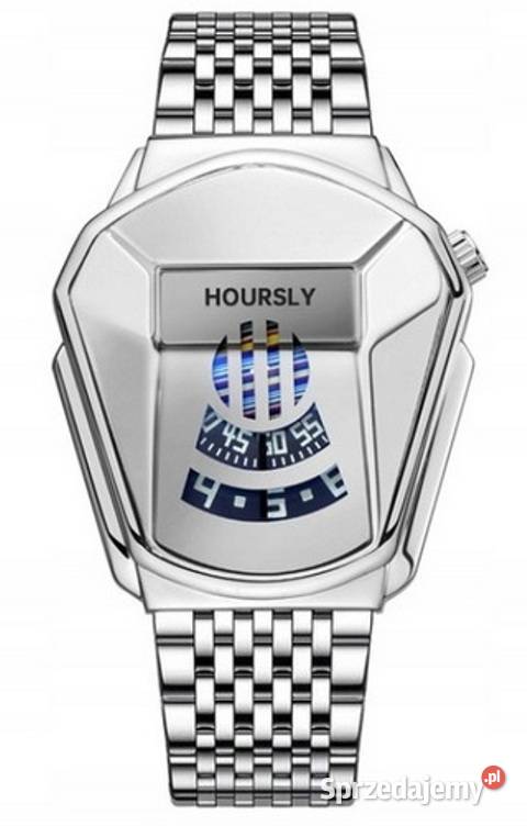 DIAMENT Nietypowy Męski Zegarek Złoto Srebro Rękodzieło Sosnowiec