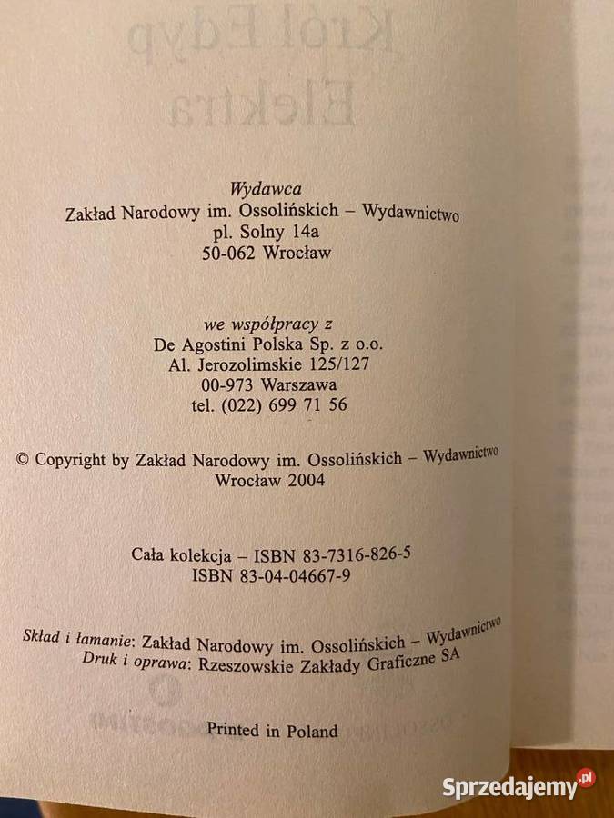 Sofokles Antygona Król Edyp Elektra śląskie