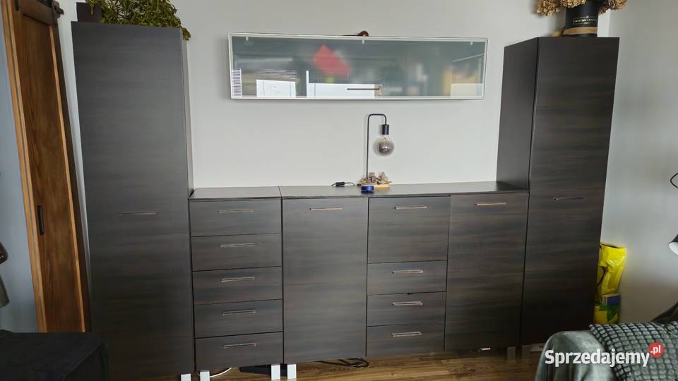 Meble do salonu Black Red WhiteWenge Poznań