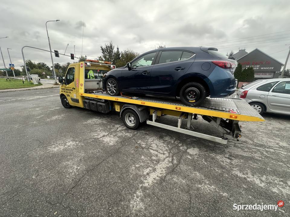 Laweta Dobrzykowice Wrocław Pomoc Drogowa usługi moto