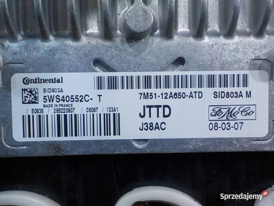 FOCUS MK2 LIFT 20 TDCI 09r CC sterownik komputer mazowieckie Suków