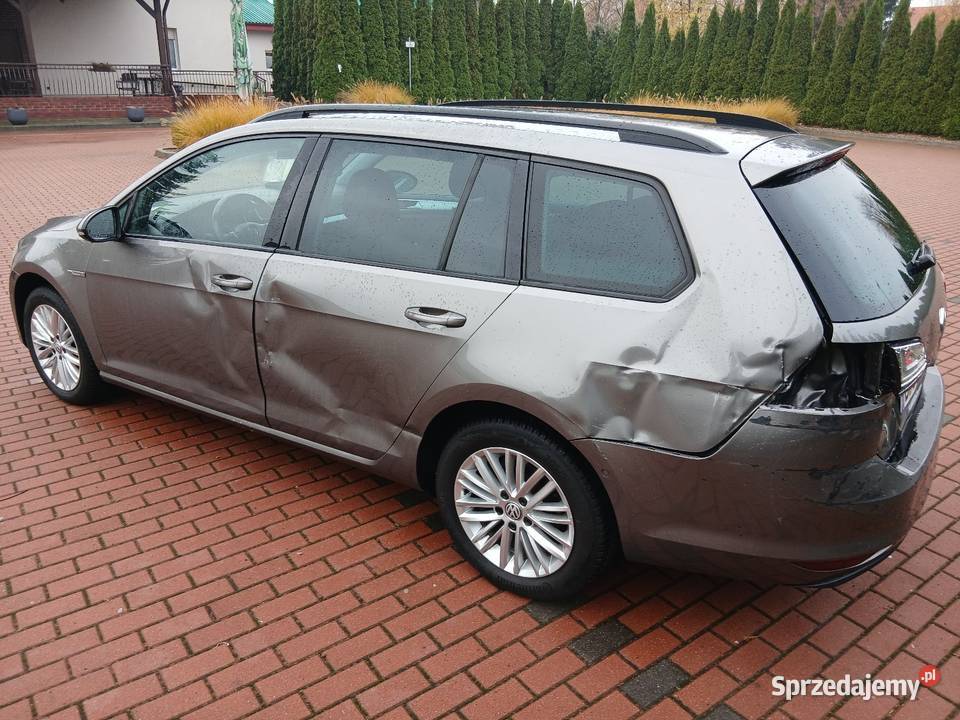 VW Golf 7 CUP wersja z Niemiec relingi dachowe Kajew