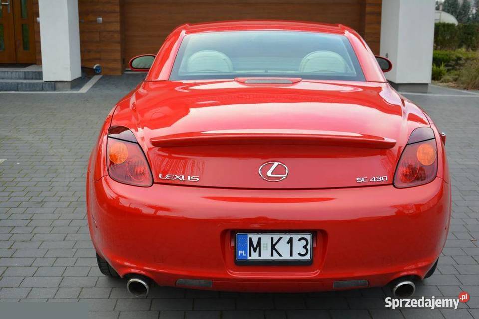 Lexus SC 43 benzyna 285 2002r Mińsk Mazowiecki sprzedam