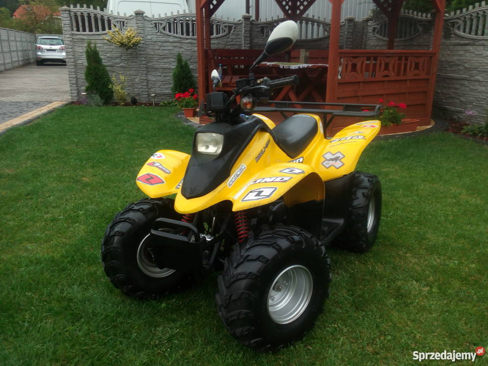 DUŻY Quad 50 super stan Drezdenko