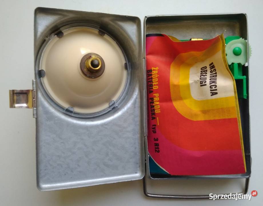 nowa kompletna LATARKA PŁASKA 142 Gołdap WUTEH Pozostałe Łódź