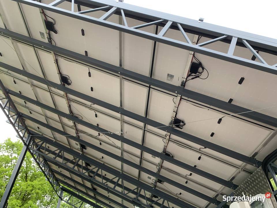 Konstrukcja pod panele fotowoltaiczne 6 x 6 m