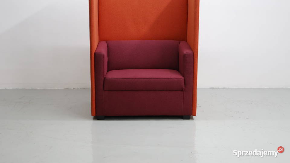 TNF WYGODNY FOTEL OKAZJA bordowa tkanina klubowy sprzedam