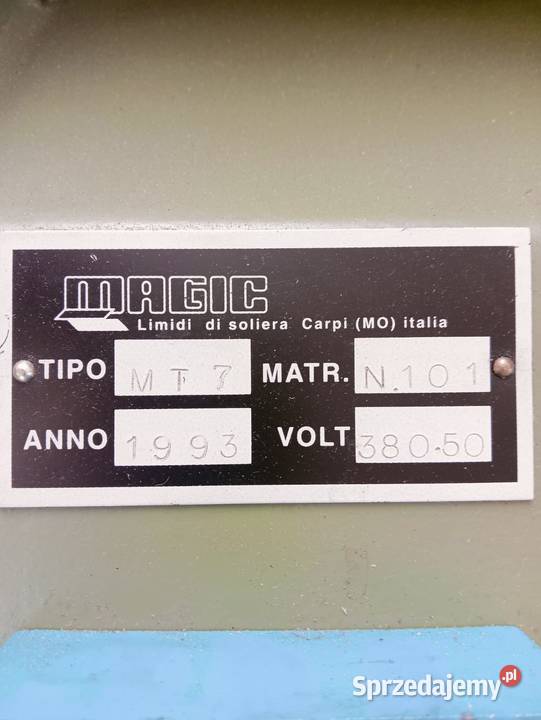 Frezarka z wózkiem Magic Wejherowo