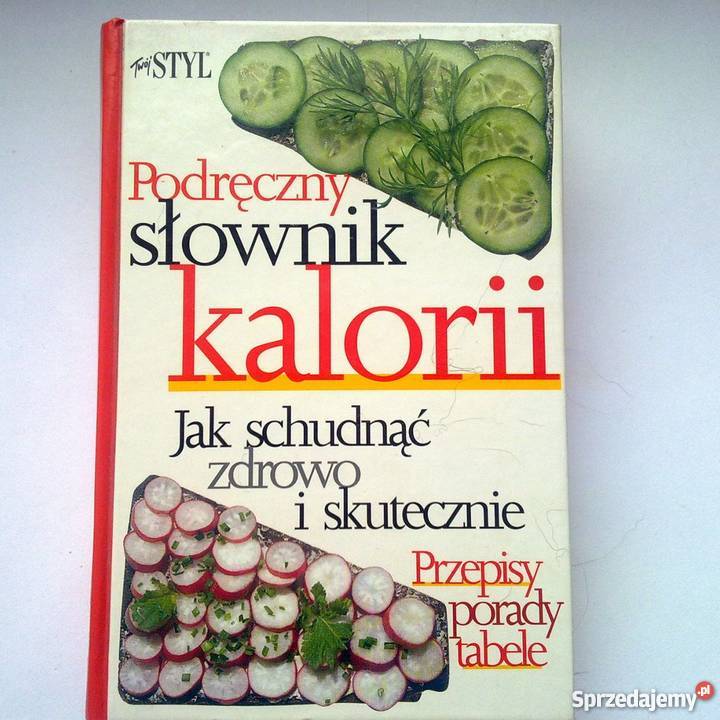 Podręczny słownik kalorii. Książka.