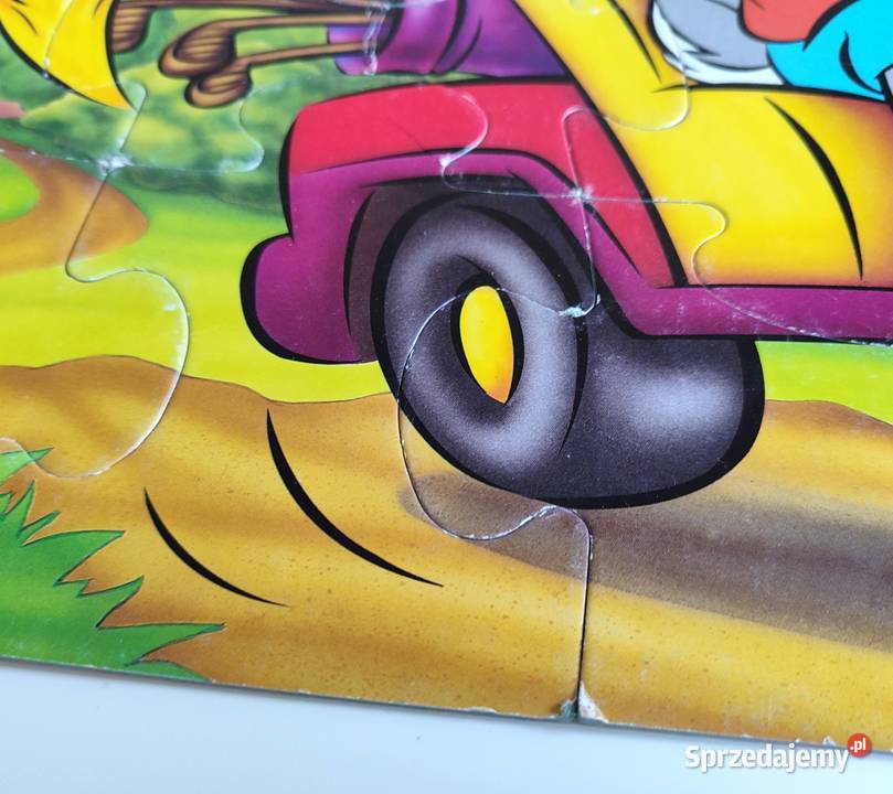 Oryginalne duże puzzle 24 Looney Tunes Warner Katowice sprzedam