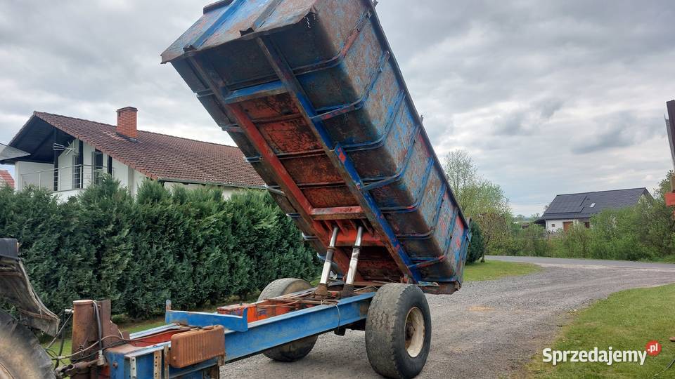 Przyczepa wywrotka 1 osiowa Przyczepy rolnicze dolnośląskie Bolesławiec