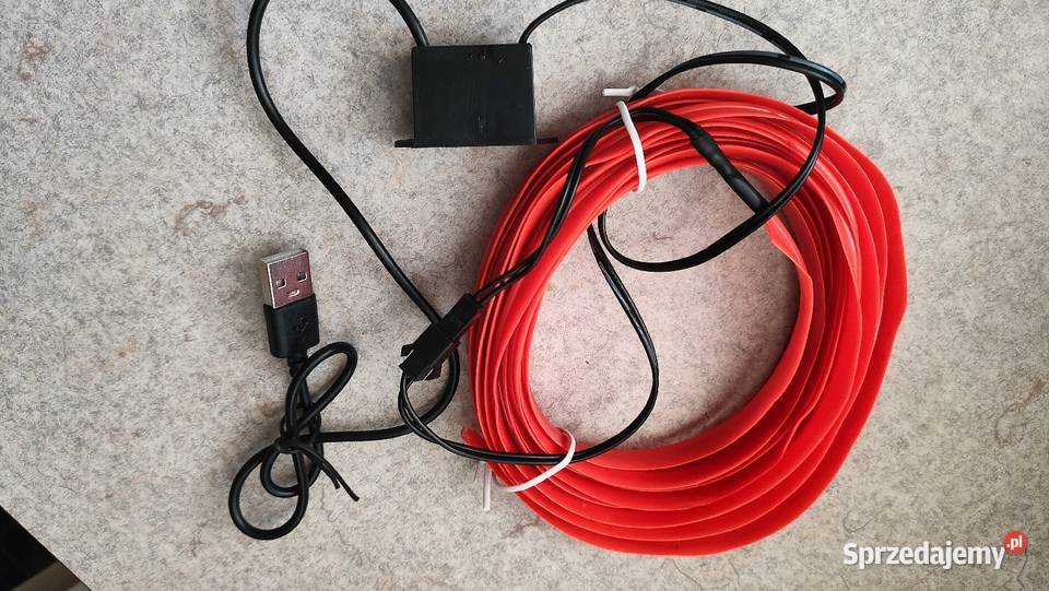 ŚWIATŁOWÓD LED TAŚMA PASEK AMBIENT 5 metrów