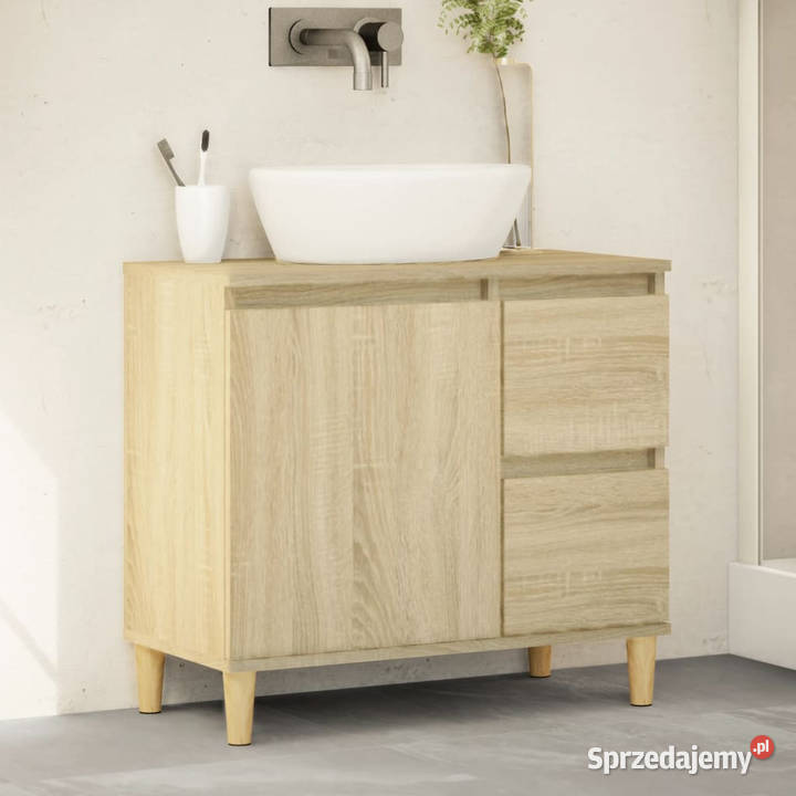 Szafka łazienkowa dąb sonoma 65x33x60 WM847406 Warszawa