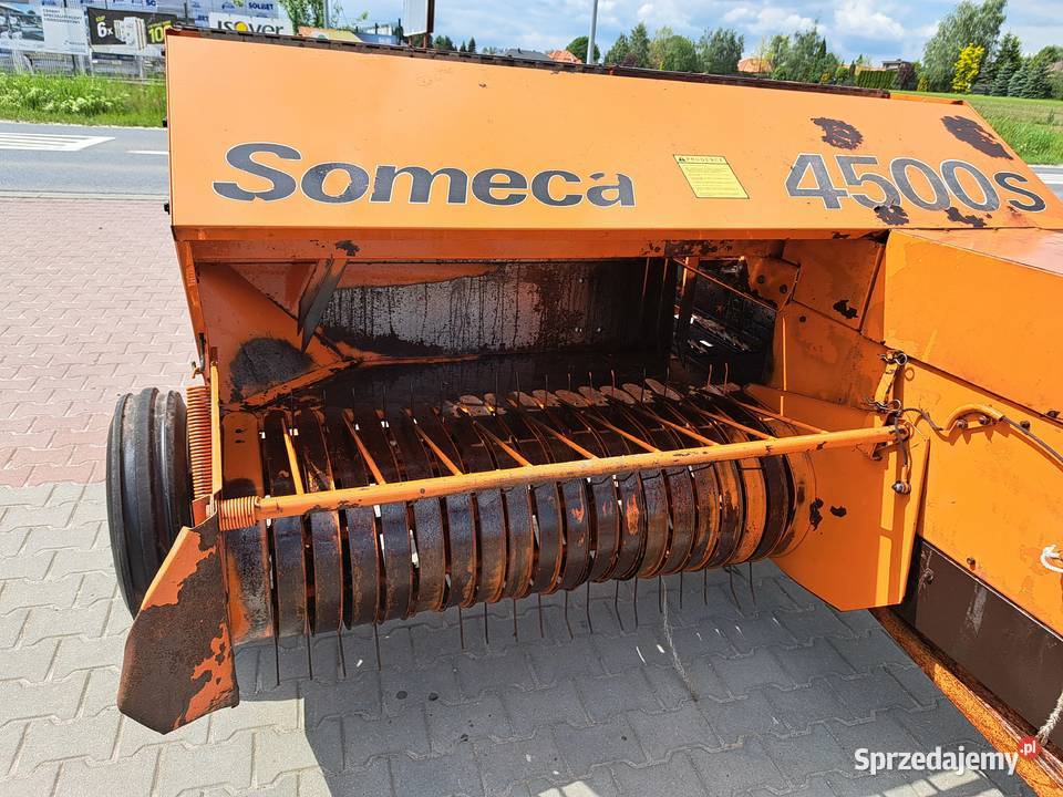 Prasa kostkująca do słomy siana Someca 4500S Proszowice