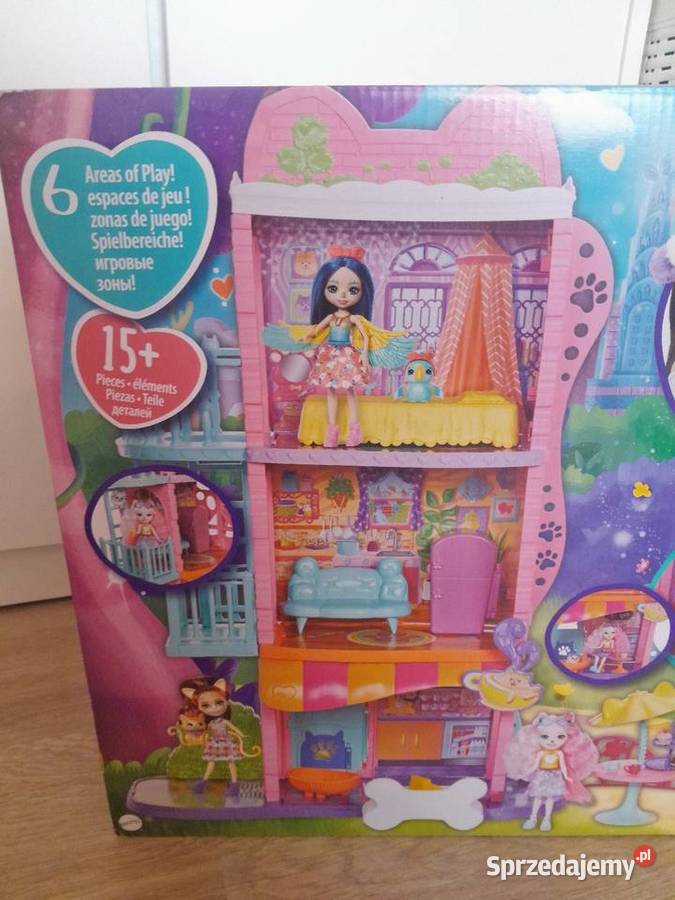 Nowy domek miejski Enchantimals lalka i kujawsko-pomorskie Inowrocław