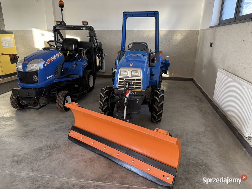 Japoński traktorek iseki sial 17 4x4 diesel plug