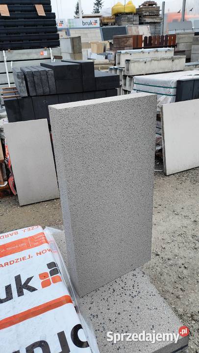 Płytka betonowa palisada stopień lewitujący blok Mszana Dolna