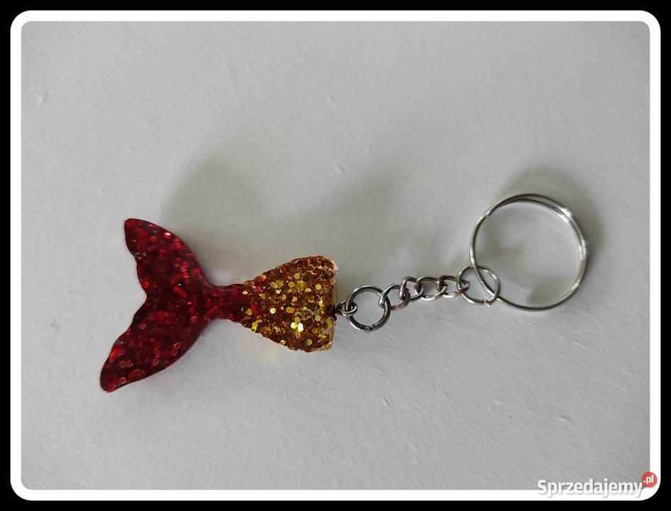 Brelok kolorowy ogon rybi