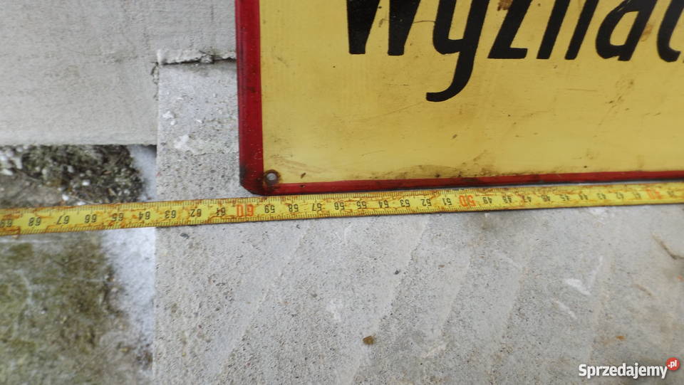 Stare tablice ostrzegawcze z prlu 4