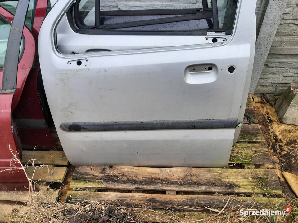 Opel Agila A drzwi lewe przednie lewy przód Z157 Ksawerów sprzedam