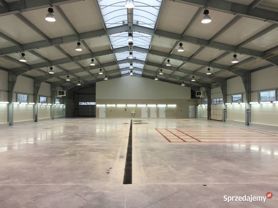 HALA MAGAZYN 1350m2 PLAC 3300m2 HALA MAGAZYNOWO Miszewko
