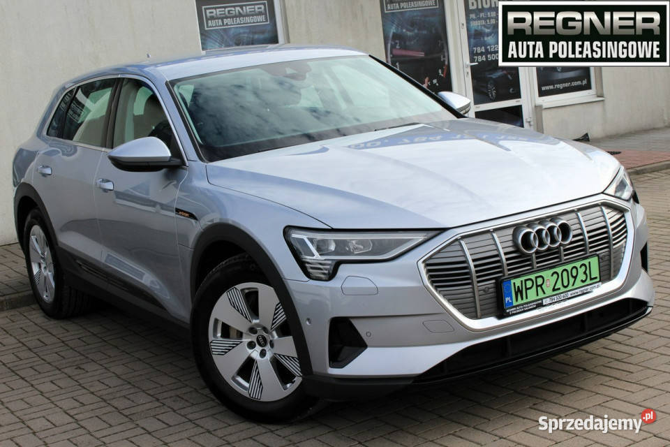Audi etron 4x4 SalonPL FV23 314 ASO Navi Matrix elektryczne lusterka mazowieckie Sokołów