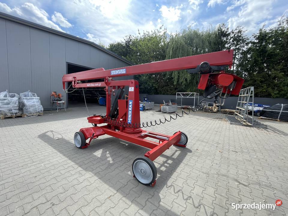 Dźwig Steinweg Bocker MK 400 5 minikran Ślesin