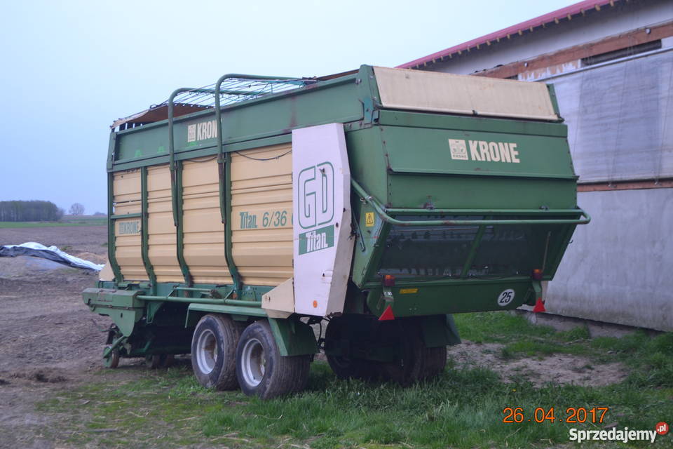 Przyczepa samozbierająca KRONE Krone