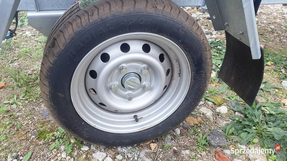 Przyczepa budowlana TEMARED 1500DMC do rusztowań Rok produkcji 2020 Piła sprzedam