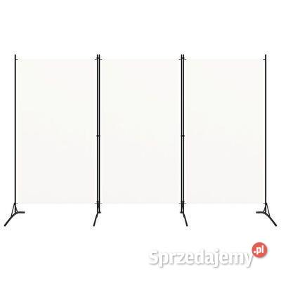 vidaXL Parawan 3panelowy biały 260 x 180 Warszawa