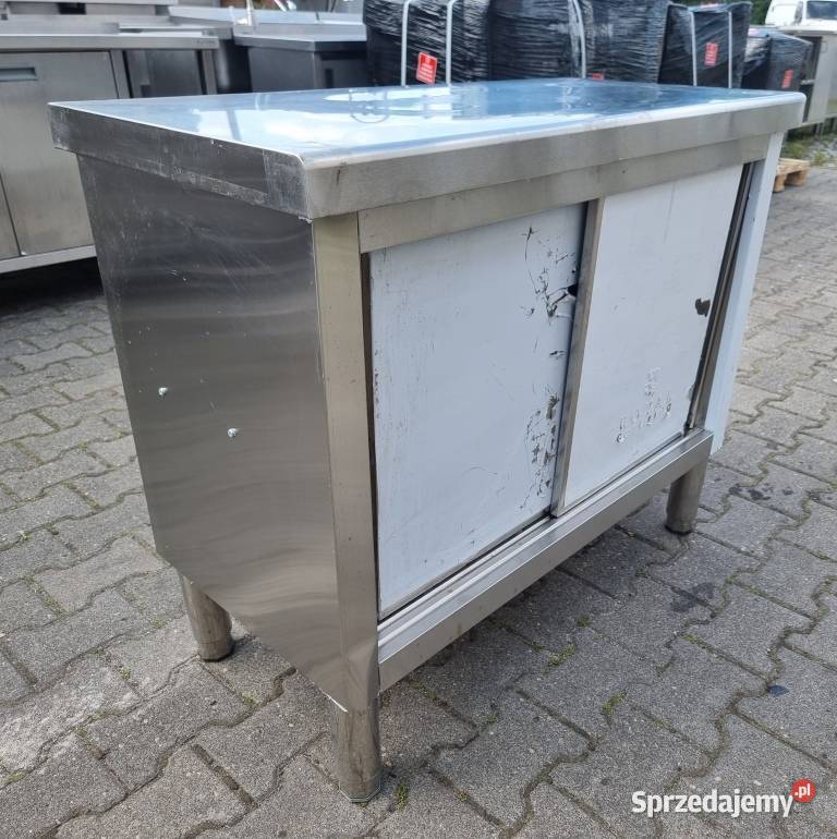 STÓŁ Z SZAFKĄ DRZWI SUWANE 1005085 SN Nowe Skalmierzyce sprzedam