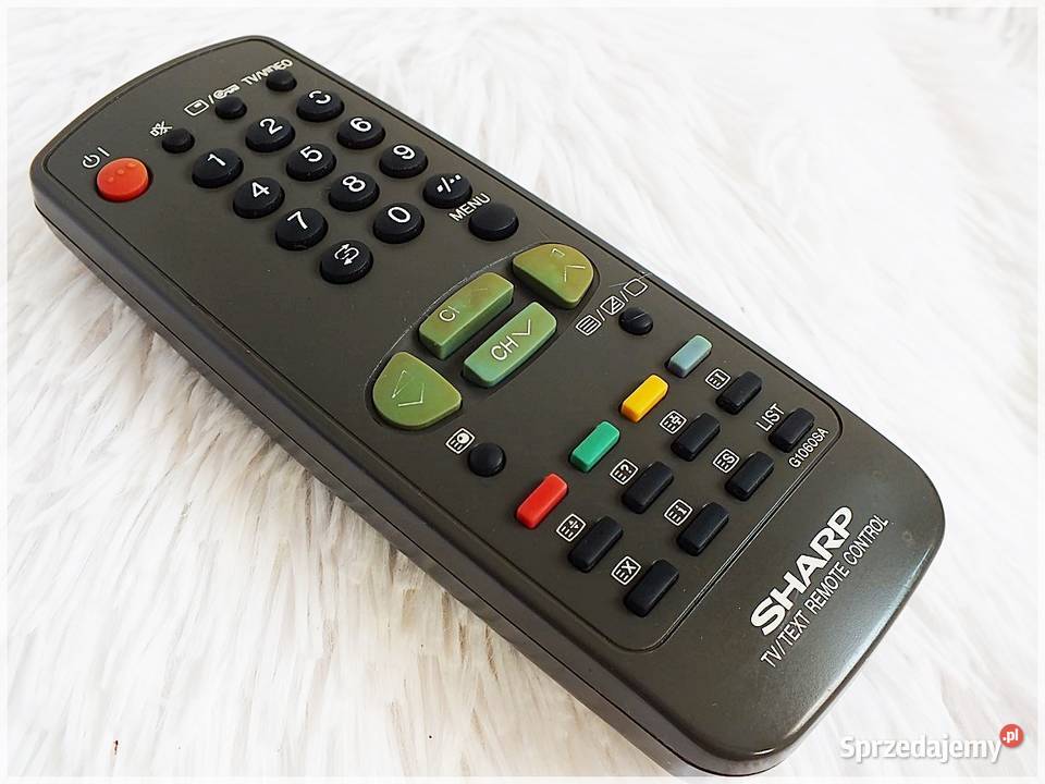 Pilot SHARP G1060SA TV Video Oryginał z lat 90 Piloty Żary
