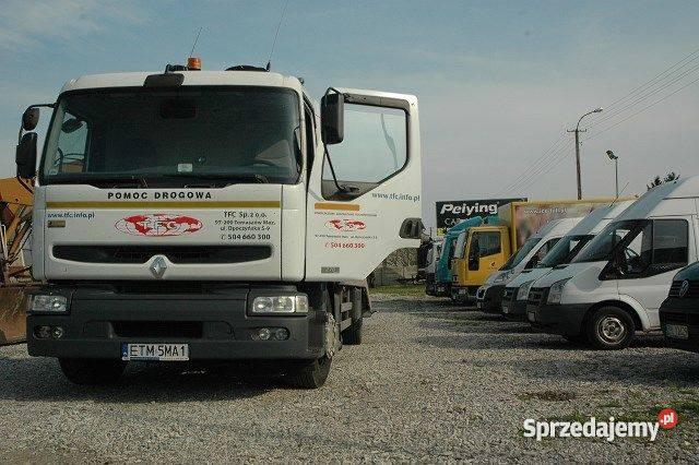 Laweta RENAULT 270 DCI laweta HDS HIAB 102 Tomaszów Mazowiecki