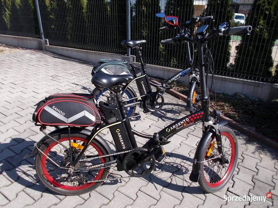 Rower składany elektryczny Argento Piuma