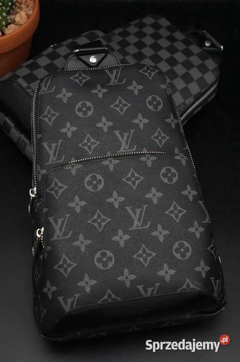Torba Louis Vuitton 11 czarna męska Świetna Kalisz