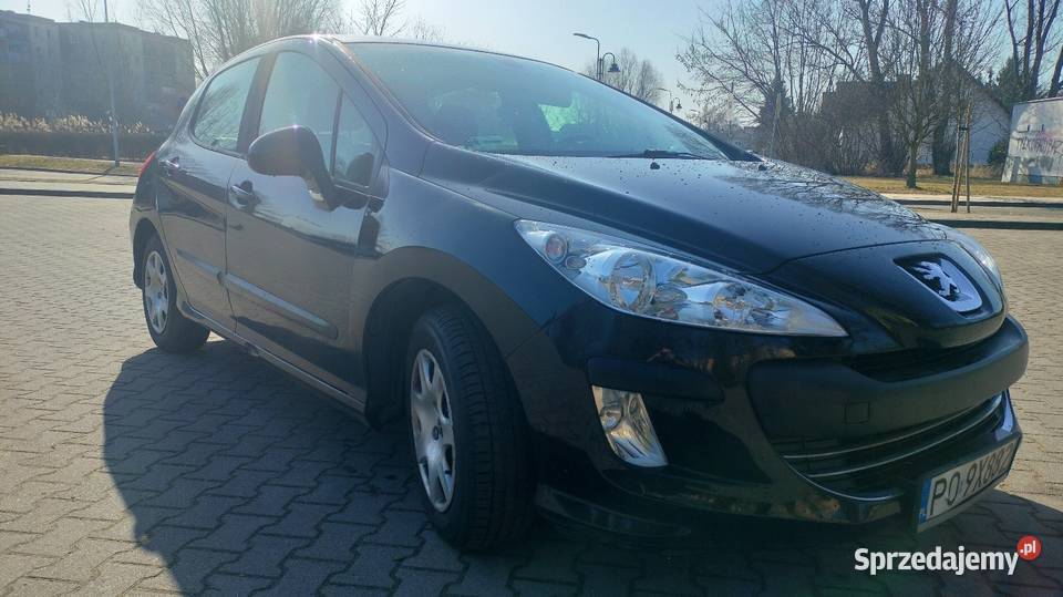 Peugeot 308 16 Benzyna 2009R czarny