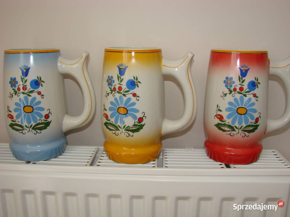 Lubiana wzór kaszubski kufel PRL Pozostałe Pruszcz Gdański sprzedam