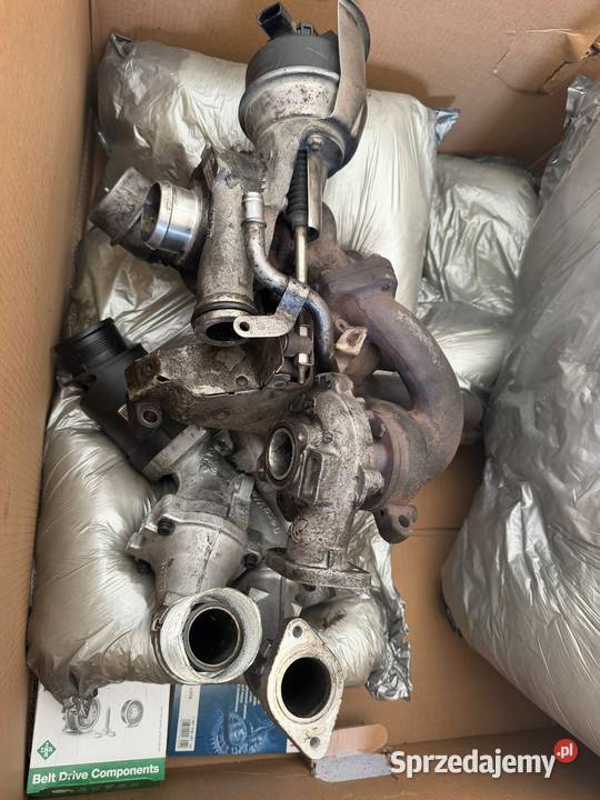 2 turbosprężarki BiTurbo z kolektorem VW