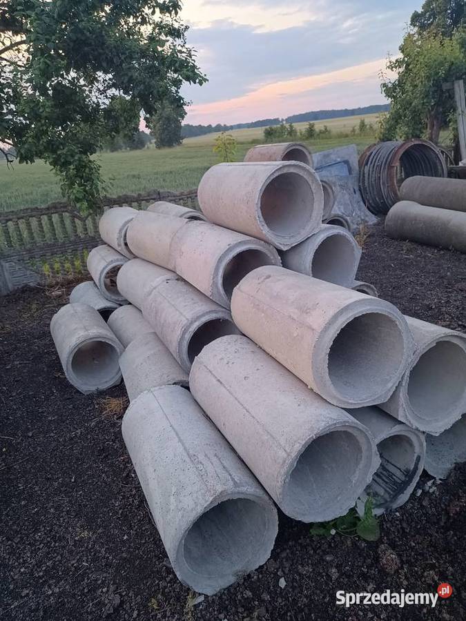 Kręgi i pokrywy betonowe 100x50 Kopanie studni śląskie Skrzydłowice