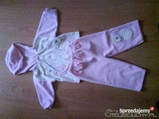 welurowy dres dziewczęcy Komplety i zestawy sprzedam