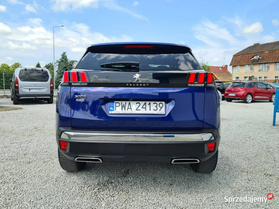 Peugeot 3008 Navi Kamera FullLed 2xPDC Wolne ogranicznik prędkości Wągrowiec