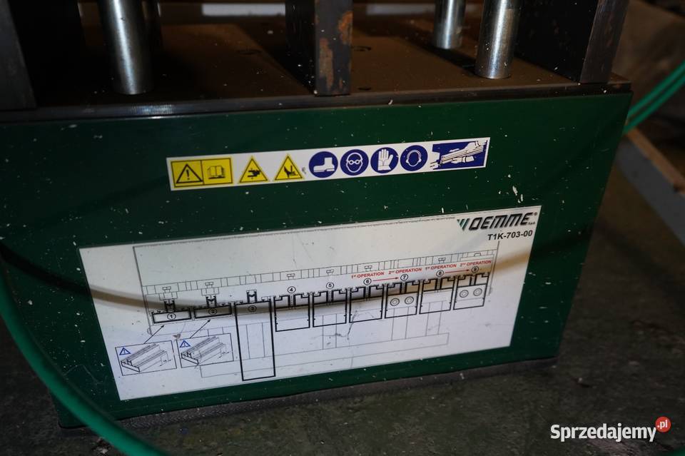 Wykrojniki pneumatyczne ALUPROF Wałcz